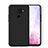 Funda Silicona Ultrafina Goma 360 Grados Carcasa S06 para Huawei Nova 5z Negro