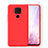 Funda Silicona Ultrafina Goma 360 Grados Carcasa S06 para Huawei Nova 5z Rojo