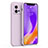 Funda Silicona Ultrafina Goma 360 Grados Carcasa S06 para Vivo iQOO 9 Pro 5G Purpura Claro