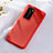 Funda Silicona Ultrafina Goma 360 Grados Carcasa S07 para Huawei P40 Rojo