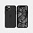 Funda Silicona Ultrafina Goma 360 Grados Carcasa S08 para Apple iPhone 13 Pro Max Negro