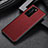 Funda Silicona Ultrafina Goma 360 Grados Carcasa S08 para Huawei P40 Rojo