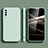 Funda Silicona Ultrafina Goma 360 Grados Carcasa YK1 para Samsung Galaxy A70 Menta Verde