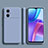 Funda Silicona Ultrafina Goma 360 Grados Carcasa YK1 para Xiaomi Poco M4 5G Gris Lavanda