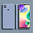 Funda Silicona Ultrafina Goma 360 Grados Carcasa YK1 para Xiaomi Redmi 9 India Gris Lavanda