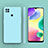 Funda Silicona Ultrafina Goma 360 Grados Carcasa YK1 para Xiaomi Redmi 9C NFC Azul Claro