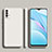 Funda Silicona Ultrafina Goma 360 Grados Carcasa YK1 para Xiaomi Redmi 9T 4G Blanco
