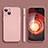 Funda Silicona Ultrafina Goma 360 Grados Carcasa YK2 para Apple iPhone 13 Rosa