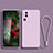 Funda Silicona Ultrafina Goma 360 Grados Carcasa YK2 para Xiaomi Mi 13 Lite 5G Purpura Claro