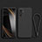 Funda Silicona Ultrafina Goma 360 Grados Carcasa YK2 para Xiaomi Redmi Note 10 4G Negro