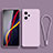 Funda Silicona Ultrafina Goma 360 Grados Carcasa YK4 para Xiaomi Redmi Note 12 Pro 5G Purpura Claro