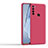 Funda Silicona Ultrafina Goma 360 Grados Carcasa YK4 para Xiaomi Redmi Note 8 (2021) Rosa Roja