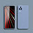Funda Silicona Ultrafina Goma 360 Grados Carcasa YK5 para Xiaomi Poco F4 5G Gris Lavanda