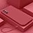 Funda Silicona Ultrafina Goma 360 Grados Carcasa YK6 para Xiaomi Redmi Note 10 5G Rojo