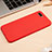 Funda Silicona Ultrafina Goma Carcasa A01 para Oppo R15X Rojo