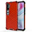Funda Silicona Ultrafina Goma Carcasa C02 para Xiaomi Mi Note 10 Rojo