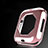Funda Silicona Ultrafina Goma Carcasa S01 para Apple iWatch 4 40mm Oro Rosa