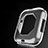 Funda Silicona Ultrafina Goma Carcasa S01 para Apple iWatch 4 44mm Gris