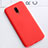 Funda Silicona Ultrafina Goma Carcasa S01 para OnePlus 6T Rojo