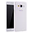 Funda Silicona Ultrafina Goma Carcasa S01 para Samsung Galaxy A7 Duos SM-A700F A700FD Blanco