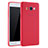Funda Silicona Ultrafina Goma Carcasa S01 para Samsung Galaxy A7 SM-A700 Rojo