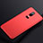 Funda Silicona Ultrafina Goma Carcasa S02 para OnePlus 6 Rojo