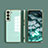 Funda Silicona Ultrafina Goma Carcasa S02 para Samsung Galaxy S21 Plus 5G Verde