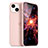 Funda Silicona Ultrafina Goma Carcasa S05 para Apple iPhone 13 Oro Rosa