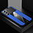 Funda Silicona Ultrafina Goma Carcasa X01L para Oppo K9 Pro 5G Azul