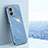 Funda Silicona Ultrafina Goma Carcasa XL1 para Oppo A77 5G Azul