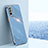 Funda Silicona Ultrafina Goma Carcasa XL1 para Oppo F19 Pro+ Plus 5G Azul