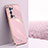 Funda Silicona Ultrafina Goma Carcasa XL1 para Oppo Reno6 Pro 5G Rosa