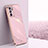 Funda Silicona Ultrafina Goma Carcasa XL1 para Oppo Reno6 Z 5G Rosa