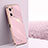 Funda Silicona Ultrafina Goma Carcasa XL1 para Oppo Reno7 SE 5G Rosa