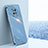 Funda Silicona Ultrafina Goma Carcasa XL1 para Xiaomi Redmi 10X 5G Azul