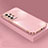 Funda Silicona Ultrafina Goma Carcasa XL4 para Samsung Galaxy M32 5G Oro Rosa