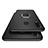 Funda Silicona Ultrafina Goma con Magnetico Anillo de dedo Soporte para Samsung Galaxy A8 Star Negro