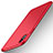 Funda Silicona Ultrafina Goma para Apple iPhone X Rojo
