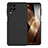 Funda Silicona Ultrafina Goma para Samsung Galaxy M53 5G Negro