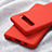 Funda Silicona Ultrafina Goma para Samsung Galaxy S10 Plus Rojo
