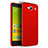 Funda Silicona Ultrafina Goma para Xiaomi Redmi 2 Rojo