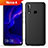 Funda Silicona Ultrafina Goma S02 para Huawei Nova 4 Negro