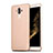 Funda Silicona Ultrafina Goma S04 para Huawei Mate 9 Oro