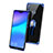 Funda Silicona Ultrafina Transparente con Anillo de dedo Soporte para Huawei P20 Lite Azul