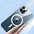 Funda Silicona Ultrafina Transparente con Mag-Safe Magnetic XD3 para Apple iPhone 13 Pro Max Claro