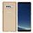 Funda Silicona Ultrafina Transparente H01 para Samsung Galaxy Note 8 Duos N950F Oro