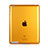 Funda Silicona Ultrafina Transparente para Apple iPad 2 Amarillo