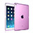 Funda Silicona Ultrafina Transparente para Apple iPad Pro 9.7 Morado