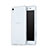 Funda Silicona Ultrafina Transparente para Sony Xperia Z4 Blanco