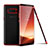 Funda Silicona Ultrafina Transparente T06 para Samsung Galaxy Note 8 Rojo